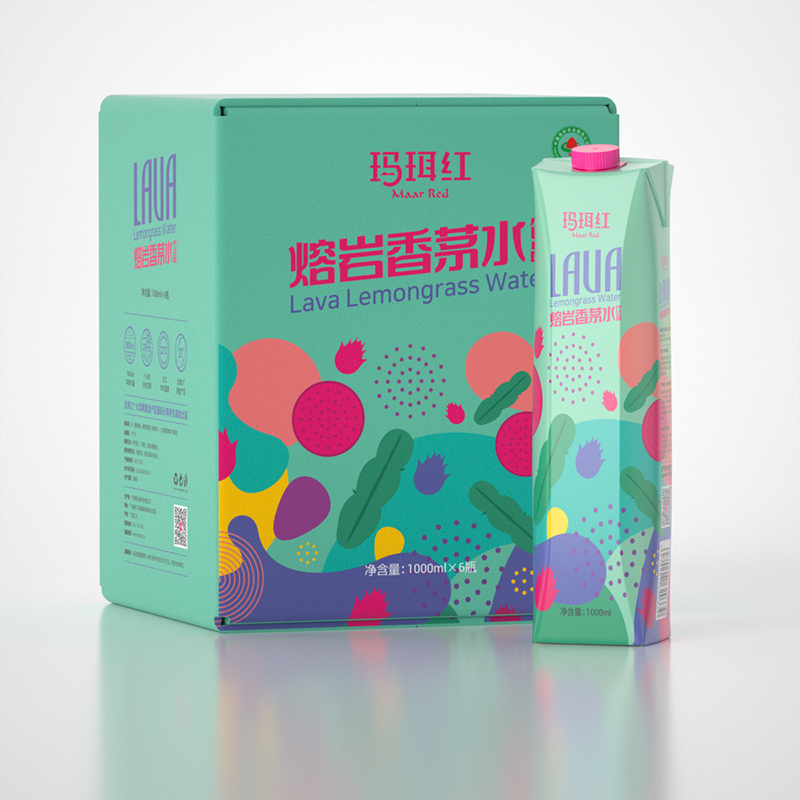 玛珥红熔岩香茅水
